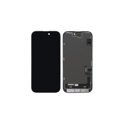 TC INCELL Οθόνη LCD με Μηχανισμό Αφής για iPhone 15 Μαύρο