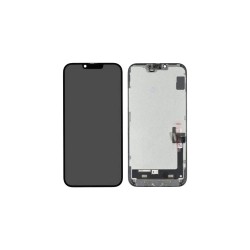 Γνήσια Οθόνη με Μηχανισμό Αφής / LCD with Touch Screen για iPhone 14 Plus Μαύρο (Service Pack) (cannot be calibrated iOS18)