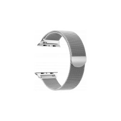 Λουράκι Milanese Loop για Apple Watch 42/44mm Μεταλλικό Ασημί