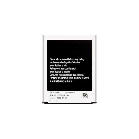 Κωδικός: BAT053 Ανταλλακτικά-Γνήσια Μπαταρία Samsung EB-L1G6LLU για i9300 Galaxy S3/i9301 Galaxy S3 Neo - 2100mAh