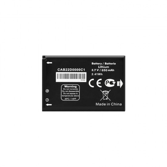Μπαταρία για Alcatel One touch 2012D / 2010D / 2010X / 2012D / 356 / 665 / 2010 CAB22B0000C1 / CAB3010010C1 650mAh Μπαταρία για Alcatel One touch 2012D / 2010D / 2010X / 2012D / 356 / 665 / 2010 CAB22B0000C1 / CAB3010010C1 650mAh