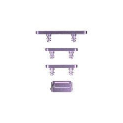 Κουμπιά Έντασης - Σίγασης & Ενεργοποίησης / Volume - Silent & On-Off Buttons για iPhone 12 / 12 Mini Purple
