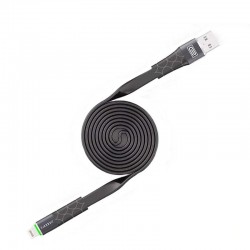 Καλώδιο Φόρτισης Earldom EC-081i USB to Lightning (LED Light) 2m Μαύρο