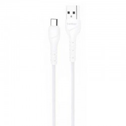 Καλώδιο Φόρτισης Earldom EC-095C USB 2.0 USB-C male - USB-A male Λευκό 1m