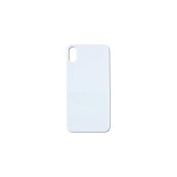 Back Cover Glass Για Apple Iphone X Silver