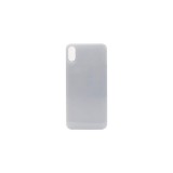 Back Cover Glass Για Apple Iphone XS MAX Silver