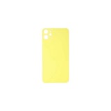Back Cover Glass Για Apple Iphone 11 Κίτρινο