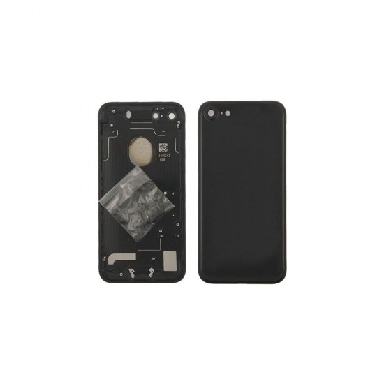 Κωδικός: COV315 -Back Housing / Πίσω Καπάκι Για Apple Iphone 7 Jet Black