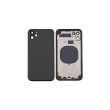 BACK HOUSING / ΠΙΣΩ ΚΑΠΑΚΙ ΓΙΑ APPLE IPHONE 11 Μαύρο