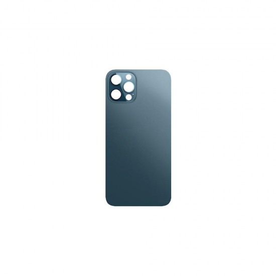 Ανταλλακτικά-Back Cover Glass / Πίσω Καπάκι Για Apple Iphone 12 Pro Max  Pacific Blue