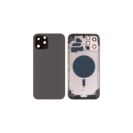 Back Housing / Πίσω Καπάκι για Apple iPhone 12 Pro A2407 Graphite Back Housing / Πίσω Καπάκι για Apple iPhone 12 Pro A2407 Graphite