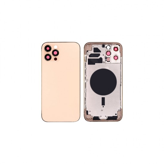 Back Housing / Πίσω Καπάκι για Apple iPhone 12 Pro A2407 Gold Back Housing / Πίσω Καπάκι για Apple iPhone 12 Pro A2407 Gold