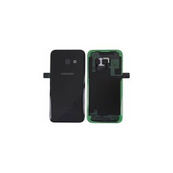 Γνήσιο Πίσω Καπάκι με Τζαμάκι Κάμερας για Samsung Galaxy A3 2017 A320F GH82-13636A Black (Service Pack)