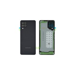 Γνήσιο Πίσω Καπάκι με Τζαμάκι Κάμερας για Samsung Galaxy A22 A225 GH82-26518A Black (Service Pack)