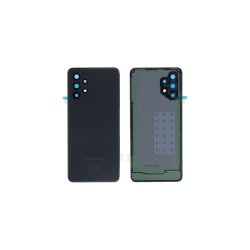 Γνήσιο Πίσω Καπάκι με Τζαμάκι Κάμερας για Samsung Galaxy A32 4G A325 GH82-25545A Black (Service Pack)