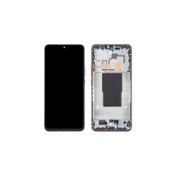 OLED Συμβατή Οθόνη LCD και Μηχανισμός Αφής με Πλαίσιο για Xiaomi 12T / 12T Pro Μαύρο