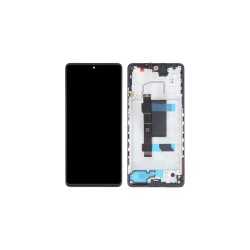 OLED Συμβατή Οθόνη LCD και Μηχανισμός Αφής με Πλαίσιο για Xiaomi Redmi Note 12 Pro 5G / POCO X5 Pro 5G Μαύρο