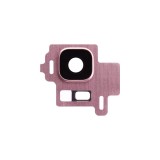 Τζαμάκι Κάμερας / Camera Glass Cover με πλαίσιο για Samsung Galaxy S8 Plus G955 Ροζ