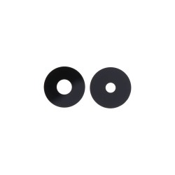 Τζαμάκι Κάμερας / Back Camera Lens Για Realme C33 Black (2pcs)