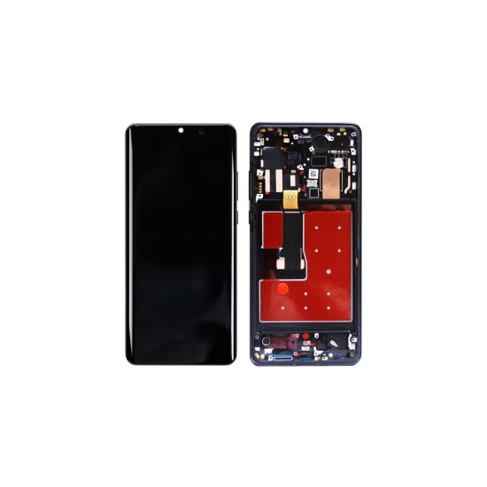 Ανταλλακτικά-Οθόνη LCD με Μηχανισμό Αφής Assembly για Huawei P30 Pro ΜΕ ΠΛΑΙΣΙΟ Mαύρο