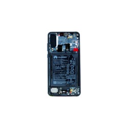 Γνήσια Οθόνη LCD και Μηχανισμός Αφής με Πλαίσιο και Μπαταρία για Huawei P20 Pro 02351WTP Μπλε (Service Pack)