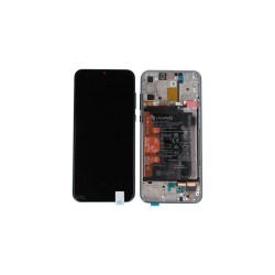 Γνήσια Οθόνη LCD και Μηχανισμός Αφής με Πλαίσιο και Μπαταρία για Huawei Y8p 2020 / P Smart S  02353PNU Breathing Crystal (Service Pack)