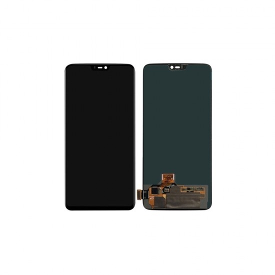 OLED Οθόνη με Μηχανισμό Αφής / LCD with Touch Screen για Oneplus 6 A6000/A6003 Μαύρο OLED Οθόνη με Μηχανισμό Αφής / LCD with Touch Screen για Oneplus 6 A6000/A6003 Μαύρο