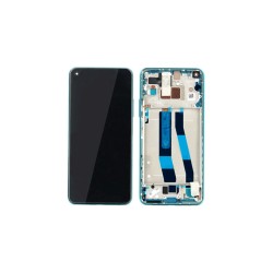 Γνήσια Οθόνη LCD και Μηχανισμός Αφής με Πλαίσιο για Xiaomi Mi 11 lite 5G 56000H00K900 Πράσινο (Service Pack)