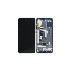 Γνήσια Οθόνη LCD και Μηχανισμός Αφής με Πλαίσιο για Xiaomi Mi 8 Pro 5601100040B6 Deep Tarnish (Service Pack)
