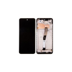 Γνήσια Οθόνη LCD και Μηχανισμός Αφής με Πλαίσιο για Xiaomi Redmi Note 9 Pro 560003J6B200 Interstellar Grey (Service Pack)