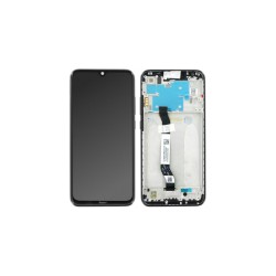 Γνήσια Οθόνη LCD και Μηχανισμός Αφής με Πλαίσιο για Xiaomi Redmi Note 8 5600050C3J00 Μαύρο (Service Pack)