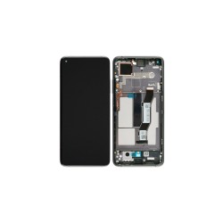 Γνήσια Οθόνη LCD και Μηχανισμός Αφής με Πλαίσιο για Xiaomi Mi 10T/10T Pro 5G 5600030J3S00 Μαύρο (Service Pack)