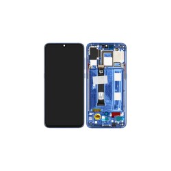 Γνήσια Οθόνη LCD και Μηχανισμός Αφής με Πλαίσιο για Xiaomi Mi 9 561010016033 Μπλε (Service Pack)