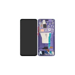 Γνήσια Οθόνη LCD και Μηχανισμός Αφής με Πλαίσιο για Xiaomi Poco F2 Pro 56000F0J1100 Μωβ (Service Pack)