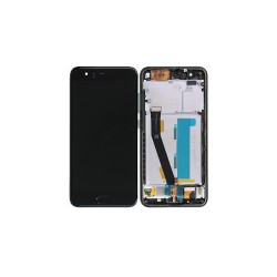 Γνήσια Οθόνη LCD και Μηχανισμός Αφής με Πλαίσιο για Xiaomi Mi 6  560610001033 Μαύρο (Service Pack)