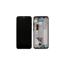 Γνήσια Οθόνη LCD και Μηχανισμός Αφής με Πλαίσιο για Xiaomi Redmi Note 7 5606100920C7 Μαύρο (Service Pack)