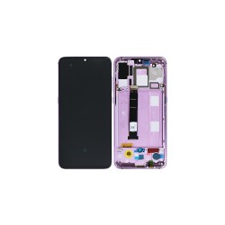 Γνήσια Οθόνη LCD και Μηχανισμός Αφής Με Πλαίσιο για Xiaomi Mi 9 M1902F1G 561210003033 Lavender Violet (Service Pack)