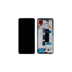 Γνήσια Οθόνη LCD Και Μηχανισμός Αφής Με Πλαίσιο για Xiaomi Redmi Note 13 Pro 5G / Poco X6 5G 560002N16P00 Blue (Service Pack)