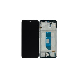 Γνήσια Οθόνη LCD και Μηχανισμός Αφής Με Πλαίσιο για Xiaomi Redmi Note 14 4G (Global Version) 56000100O7E00 Black (Service Pack)