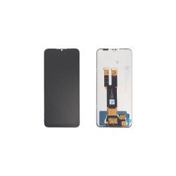 Οθόνη LCD και Μηχανισμός Αφής για Nokia C32 Black 