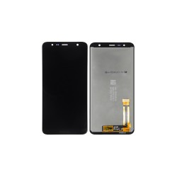 Γνήσια Οθόνη LCD και Μηχανισμός Αφής για Samsung Galaxy J6 Plus J610F / Galaxy J4 Plus J415F GH97-22582A Μαύρο (Service Pack)