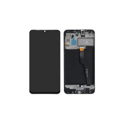 Γνήσια Οθόνη LCD και Μηχανισμός Αφής με Πλαίσιο για Samsung Galaxy A10 A105F Dual Sim GH82-20227A Μαύρο (Service Pack)