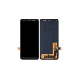 Γνήσια Οθόνη LCD και Μηχανισμός Αφής για Samsung Galaxy A8 2018 A530F GH97-21406A Μαύρο (Service Pack)