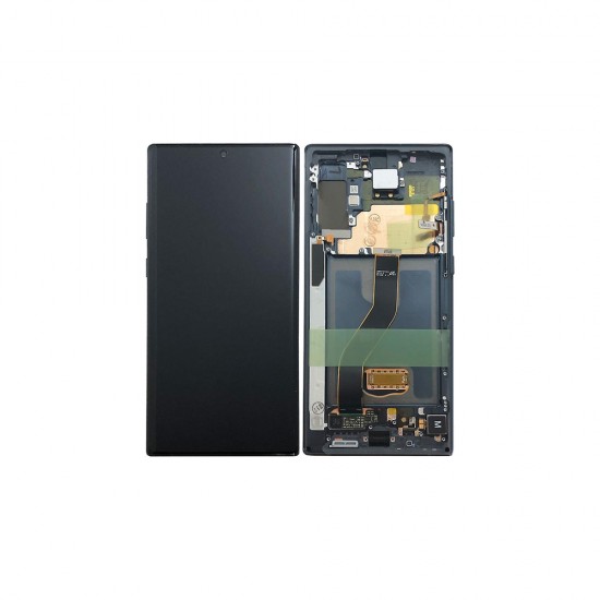 Γνήσια Οθόνη LCD και Μηχανισμός Αφής με Πλαίσιο για Samsung Galaxy Note 10 Plus N975F GH82-20838A / GH82-20900A Μαύρο (Service Pack) Γνήσια Οθόνη LCD και Μηχανισμός Αφής με Πλαίσιο για Samsung Galaxy Note 10 Plus N975F GH82-20838A / GH82-20900A Μαύρο (Service Pack)