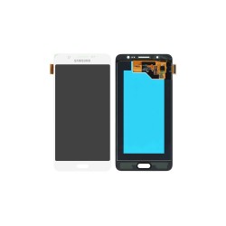 Γνήσια Οθόνη LCD και Μηχανισμός Αφής για Samsung Galaxy J5 2016 J510F GH97-18792C Λευκό (Service Pack)