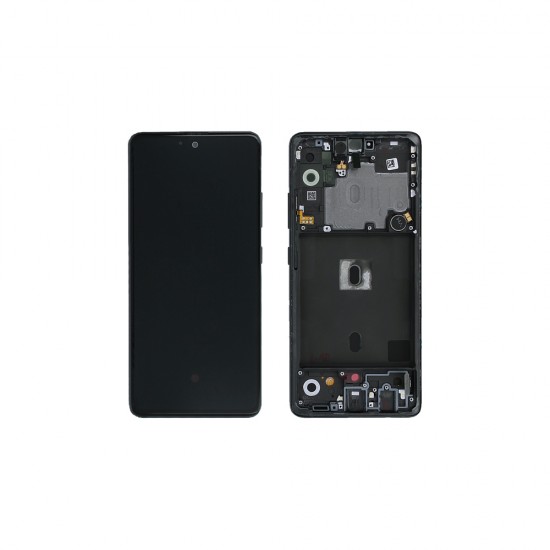 Γνήσια Οθόνη LCD και Μηχανισμός Αφής με Πλαίσιο για Samsung Galaxy A51 5G A516B / GH82-23100A / GH82-23124A Μαύρο (Service Pack) Γνήσια Οθόνη LCD και Μηχανισμός Αφής με Πλαίσιο για Samsung Galaxy A51 5G A516B / GH82-23100A / GH82-23124A Μαύρο (Service Pack)