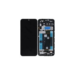 Γνήσια Οθόνη LCD Και Μηχανισμός Αφής Με Πλαίσιο για Samsung Galaxy A14 4G 2023 A145F (NON EU VERSION) GH82-31184A Μαύρο (Service Pack)