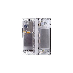 Γνήσια Εσωτερική Οθόνη LCD (inner) Και Μηχανισμός Αφής για Samsung Galaxy Z Fold 3 5G 2020 F926 GH82-26283C GH82-26284C Silver (Service Pack)