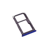 Υποδοχή κάρτας SIM και SD Tray για Xiaomi Redmi Note 7 Μπλε