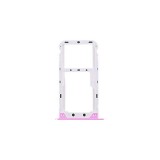 Υποδοχή κάρτας SIM και SD Tray για Xiaomi Redmi 5 Plus Ροζ